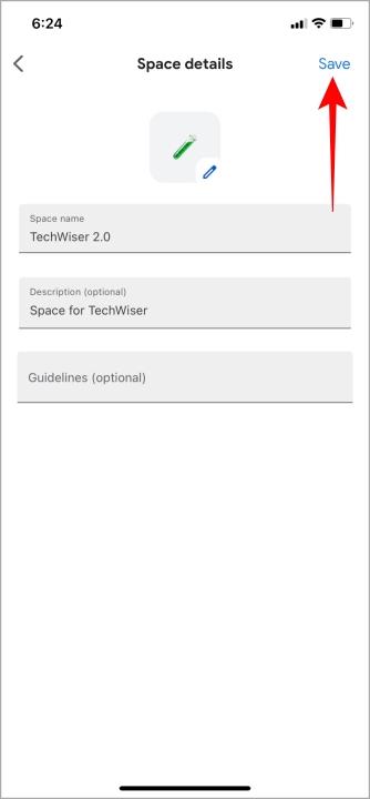 モバイルで Google Chat にスペースを作成する方法