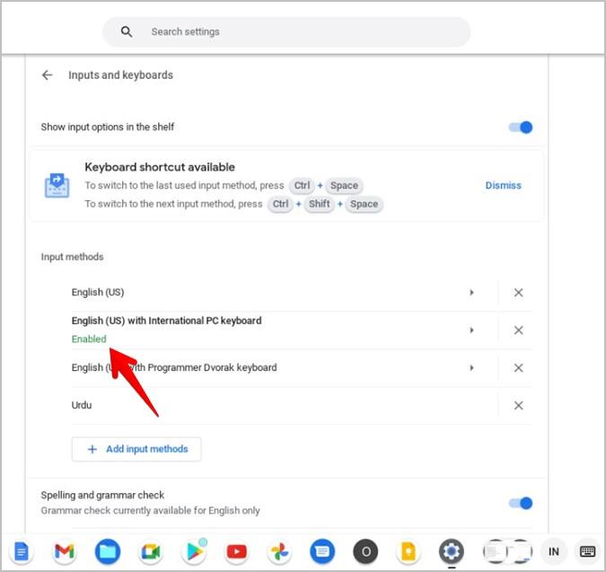Chromebook システムとキーボード言語を変更する方法
