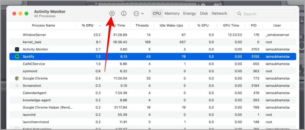 Mac でアプリを強制終了する 5 つの方法