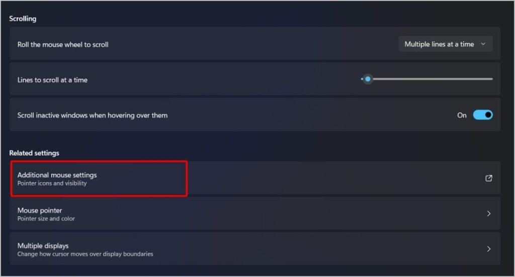Windows 11および10でマウスポインタを見つける方法