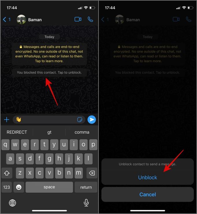 WhatsApp で誰かを報告、ブロックするとどうなるか