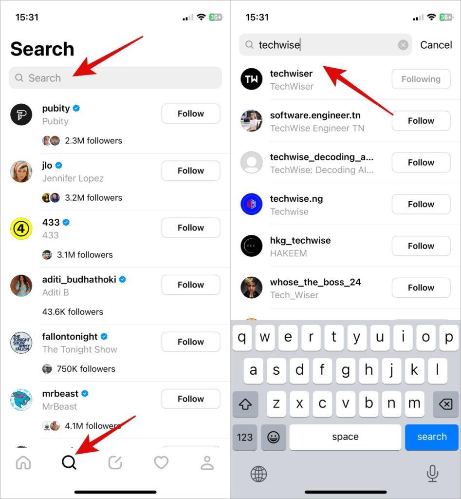 スレッドのプロフィール リンクを見つけて共有する方法
