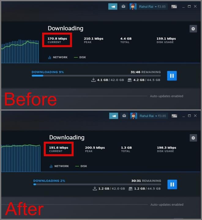 Steam でゲームのダウンロード速度が遅い場合の 13 の方法