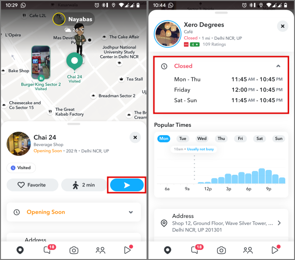 Snapchatでスナップマップを使用する方法