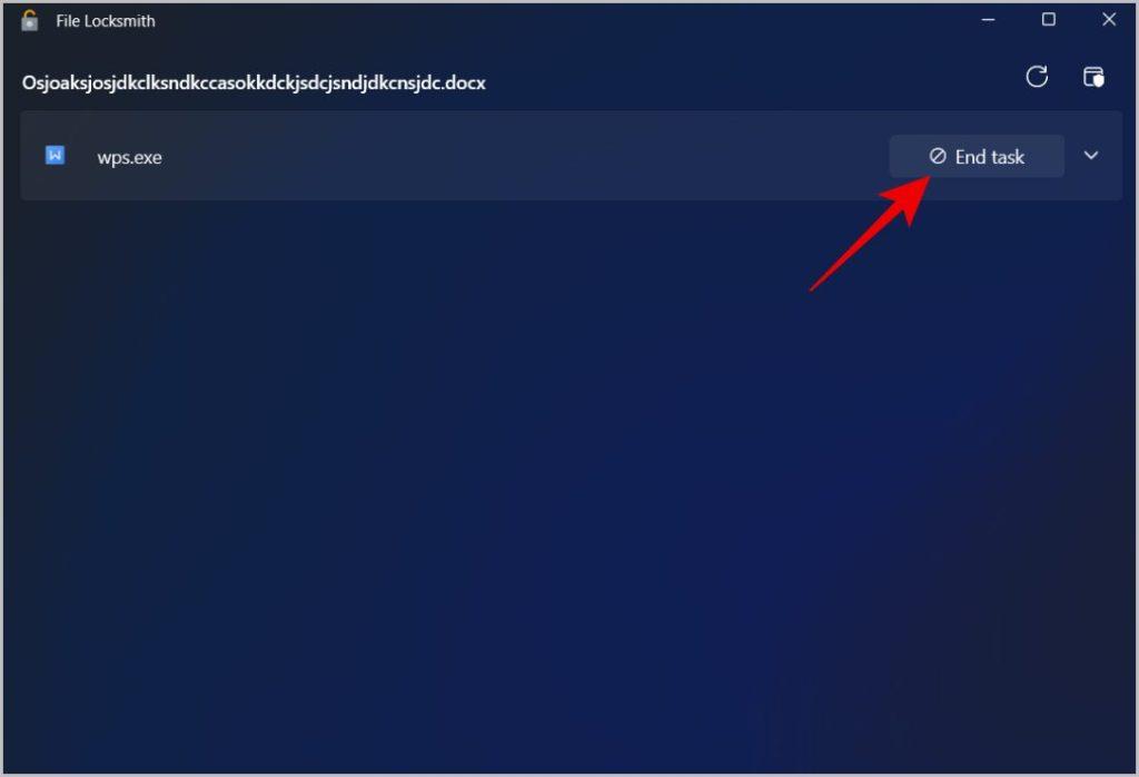 Windows 上の別のプログラムで開いたファイル/フォルダー: 検索して強制的に削除する方法