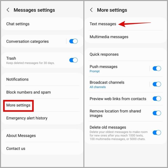 Samsung Galaxy 携帯電話でテキスト メッセージが送受信できない場合の 10 の修正