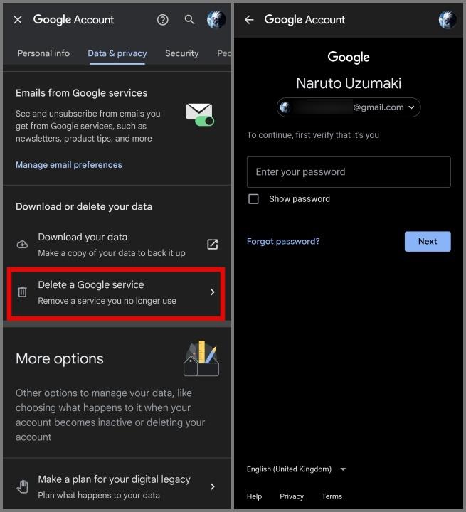 Gmail アカウントを完全に削除する方法