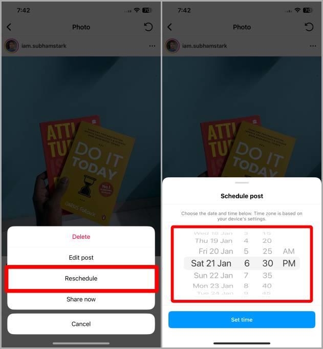 Instagramアプリで投稿とリールを無料でスケジュールする方法