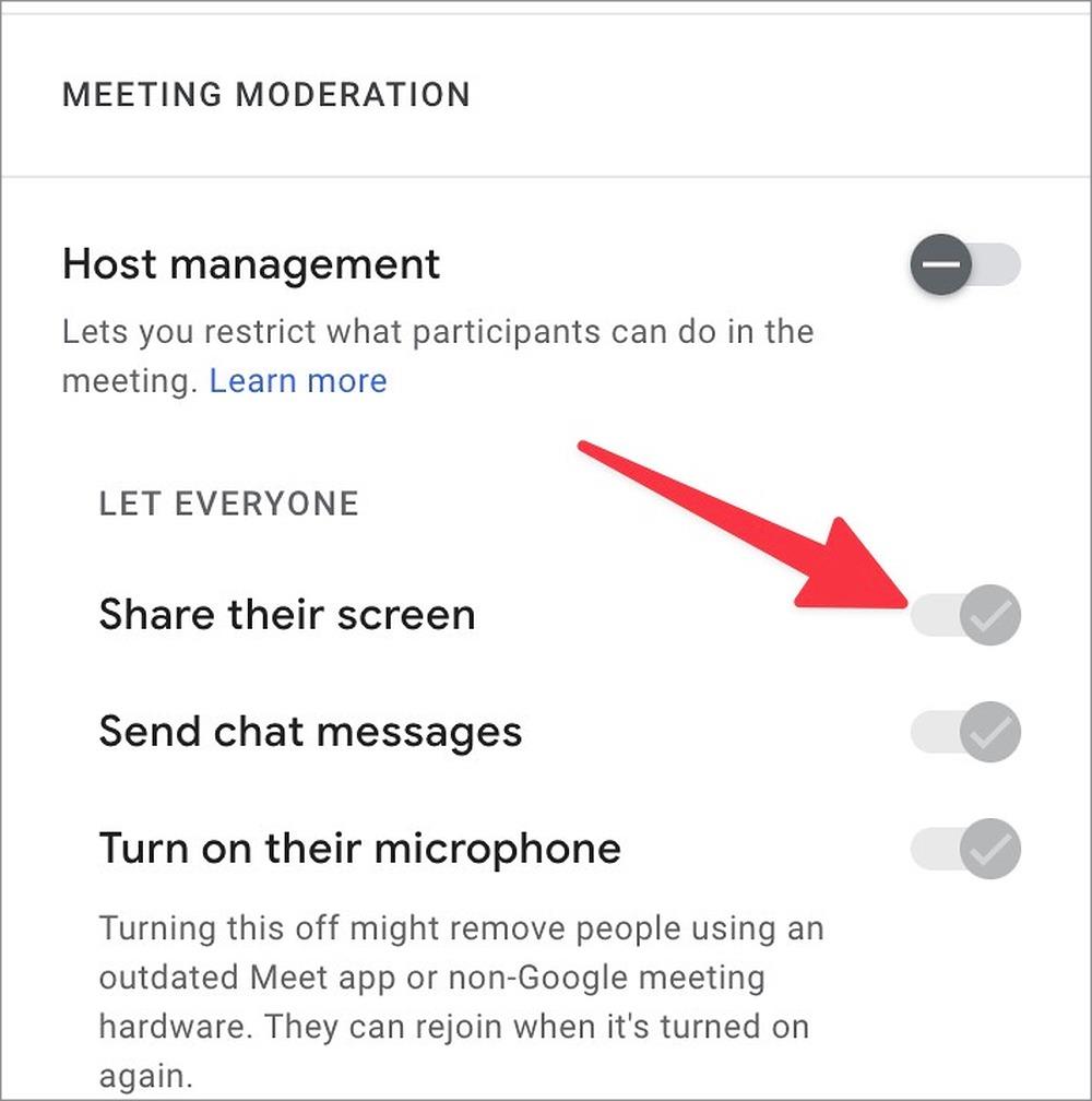 デスクトップで Google Meet の画面共有が機能しない問題を解決する 9 つの方法
