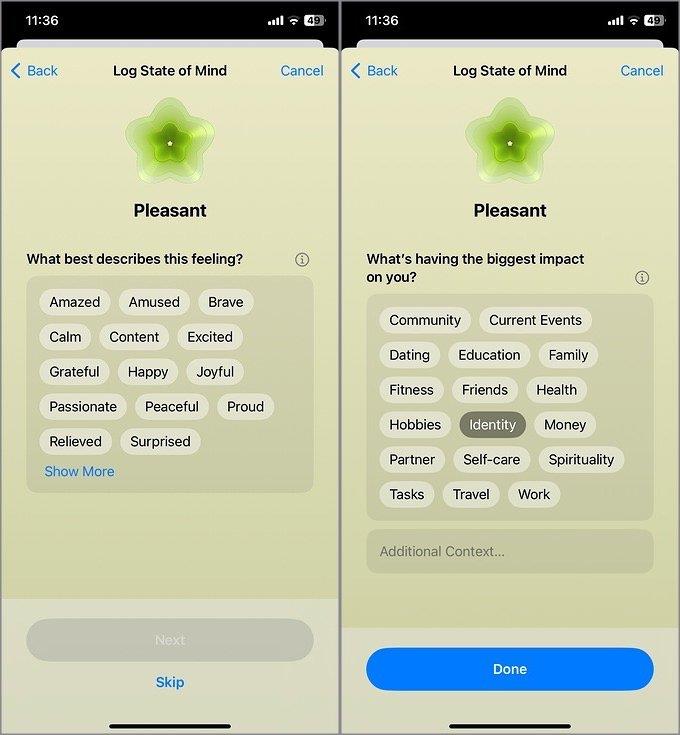 Apple Health でメンタルウェルビーイングを活用する方法