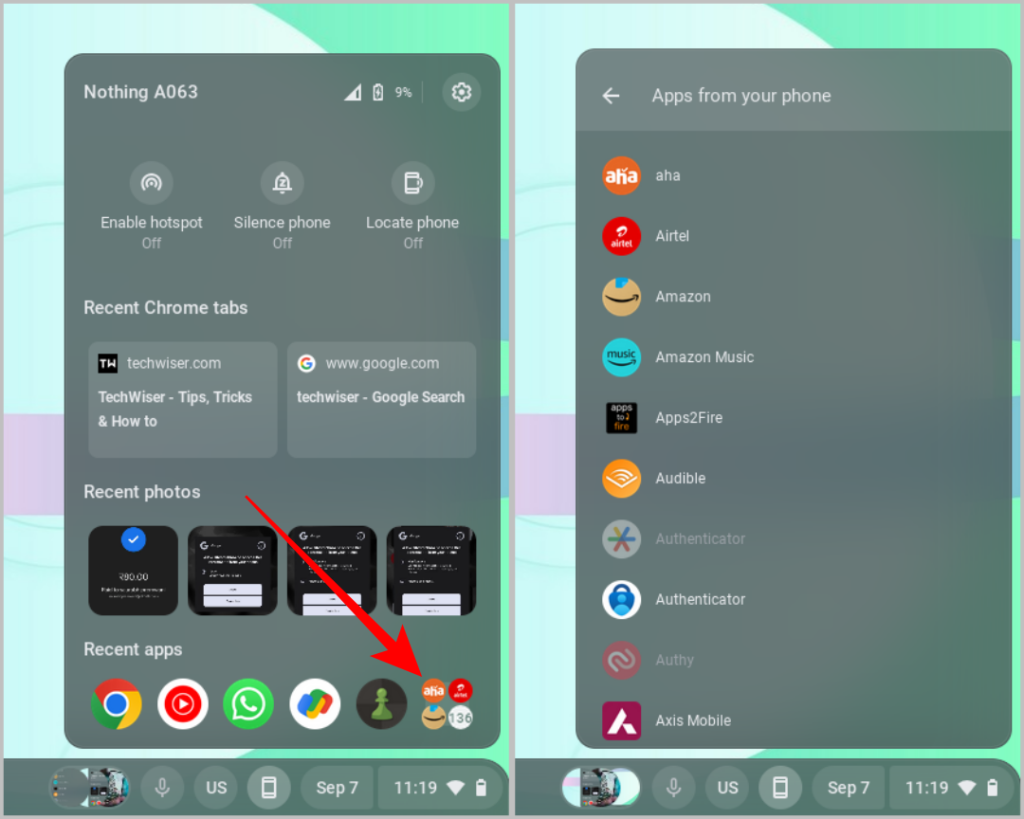 Android Phone から Chromebook にアプリをストリーミングする方法