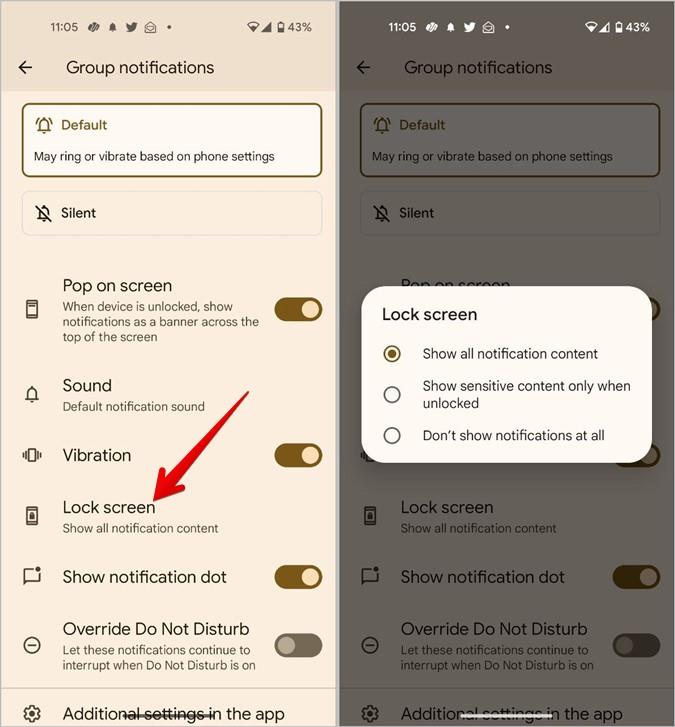 ロック画面とホーム画面で WhatsApp の通知を受け取る方法