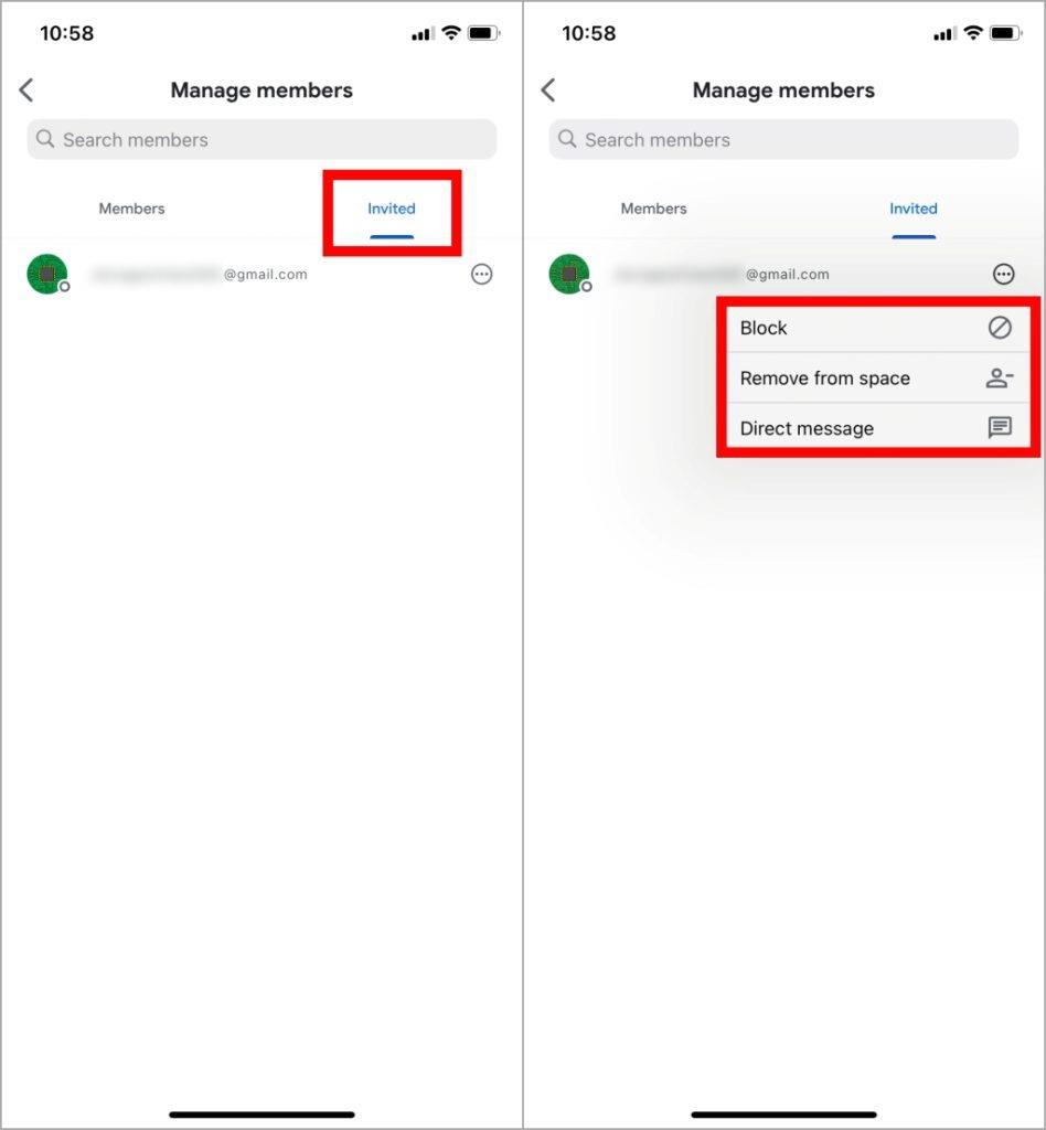 モバイルで Google Chat にスペースを作成する方法