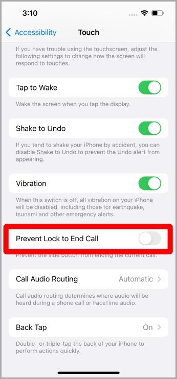 iPhoneで電源ボタンによる通話終了を有効/無効にする方法