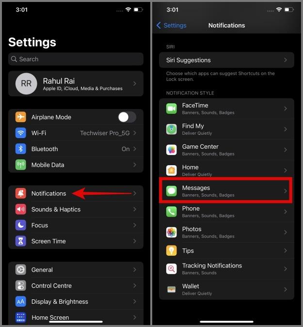 オートメーションを使用してiPhoneでメッセージをロックする方法