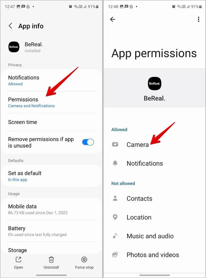 Android と iPhone で動作しない BeReal アプリを修正する 9 つの方法