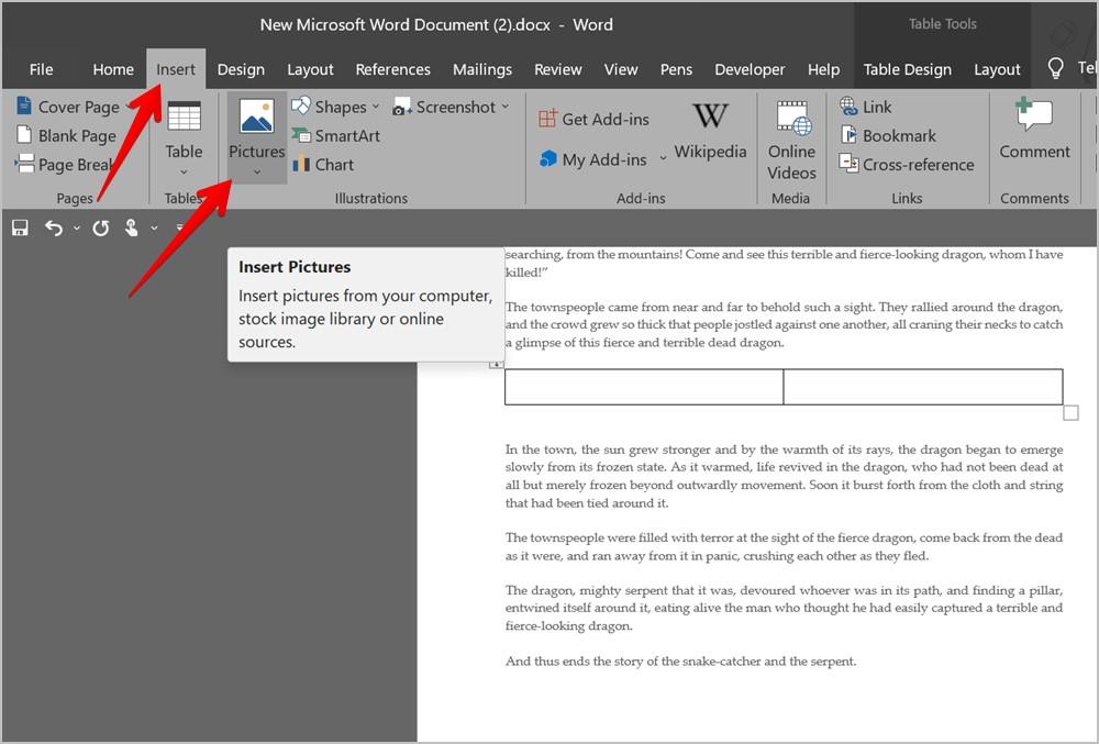 Word で 2 つの写真を並べて配置する 4 つの方法