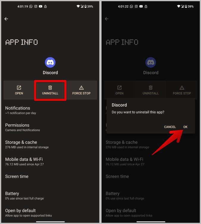 ファイルまたはリンクとして表示される Discord 画像の 8 つの修正