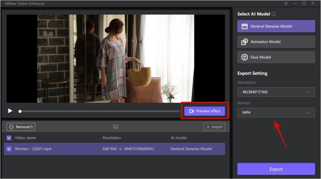 AI モデルを使用してビデオ品質を向上させる方法