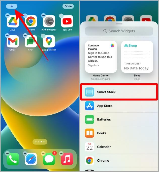 iPhone でウィジェット スタックを作成、編集、削除する方法