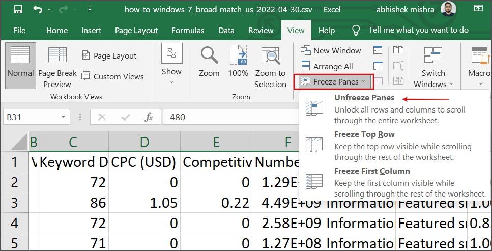 Microsoft Excelでスクロールできない場合の13の修正方法