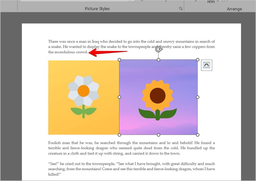 Word で 2 つの写真を並べて配置する 4 つの方法