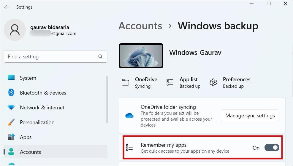 再インストールする前に Windows 11 をクラウドにバックアップする方法
