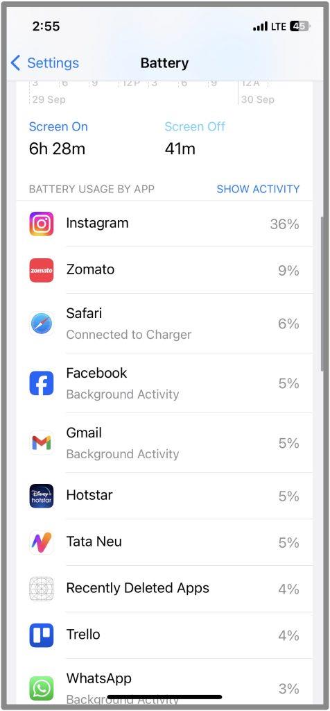 iOS 17のバッテリー消耗に関する9つの修正