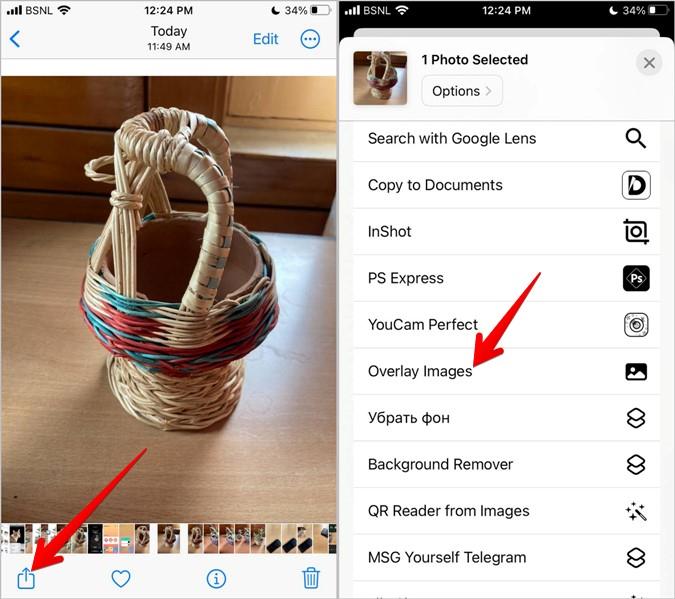 iPhone で写真を別の写真の上に置く 5 つの方法