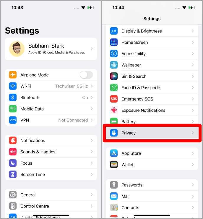 iOS でアプリの追跡要求を許可するをオン/オフにする方法