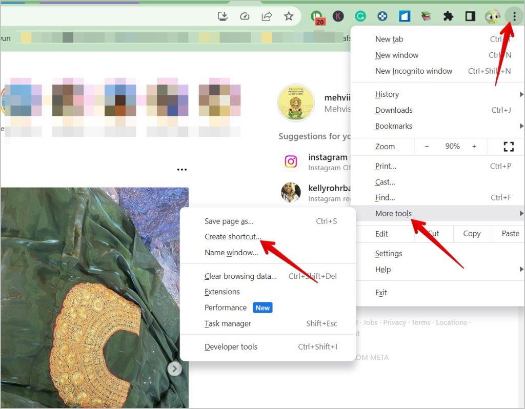 Instagramアプリのアイコンをホーム画面に置く方法