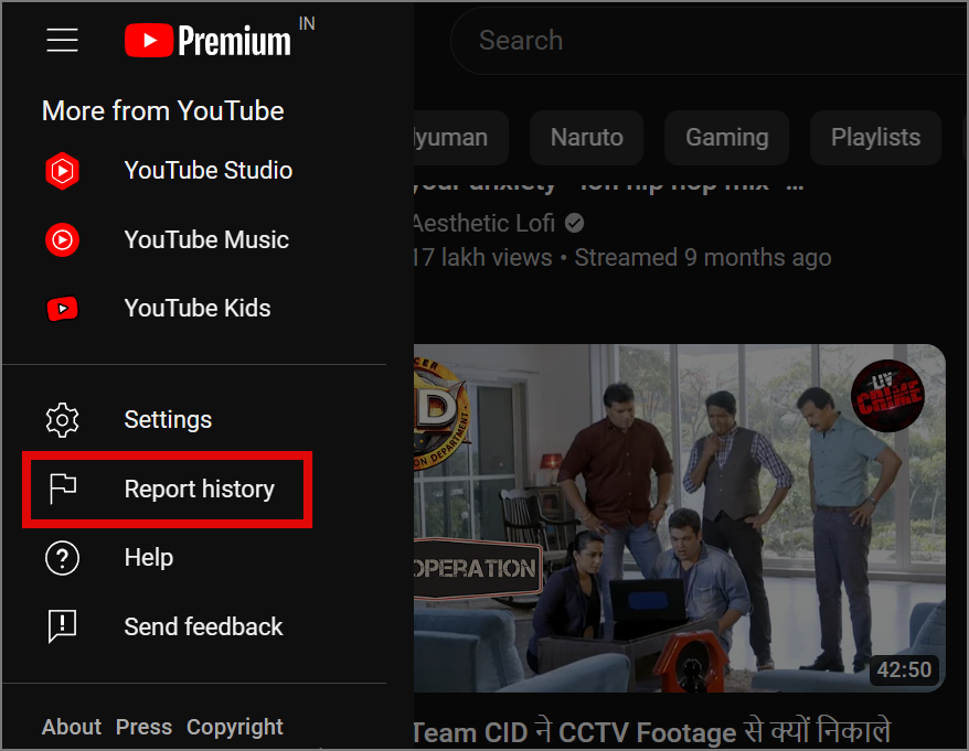 YouTube の記号とアイコンの意味