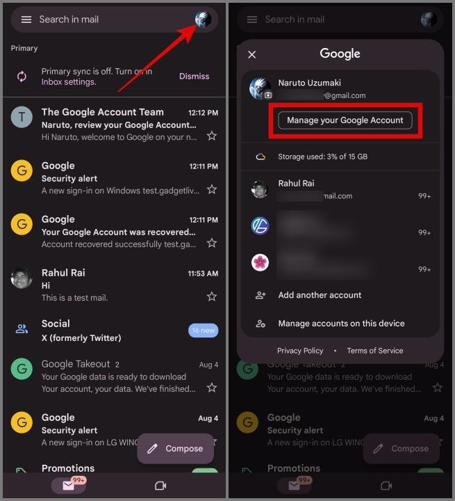 Gmail アカウントを完全に削除する方法