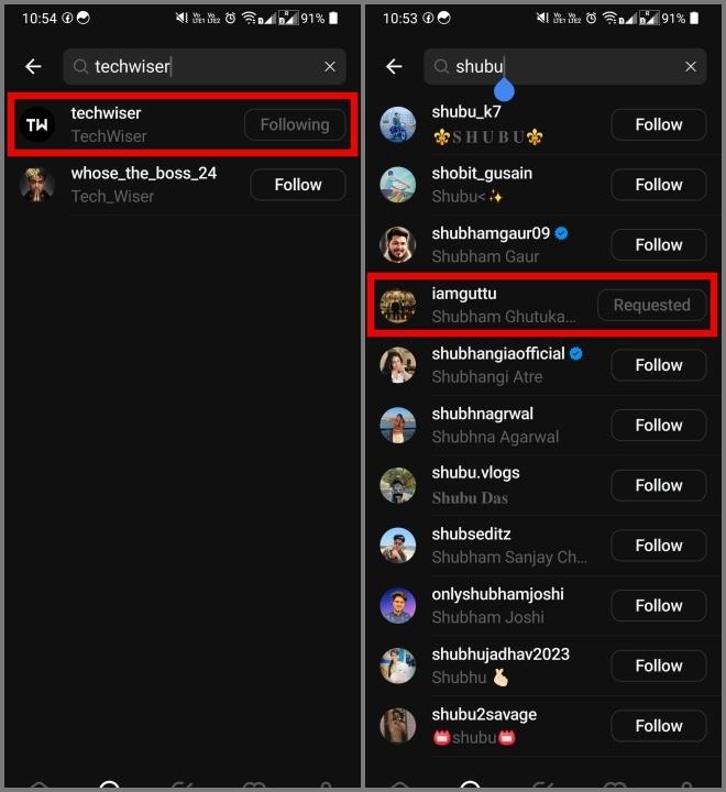 スレッド上で誰かをフォローまたはフォロー解除する方法