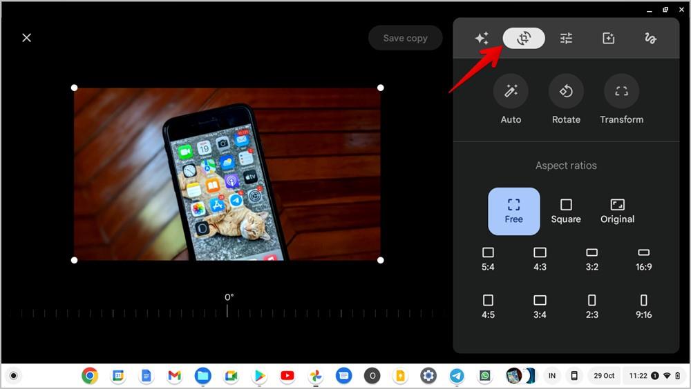 Chromebook で写真またはスクリーンショットを編集する方法