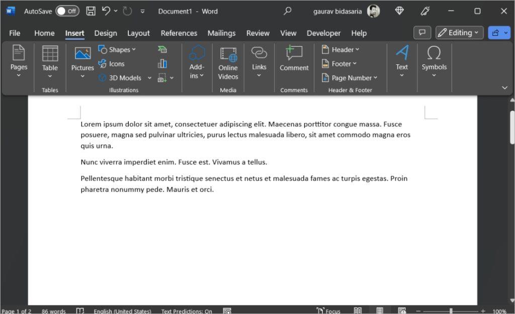 Word の空白ページと改ページ: いつ、どのように使用するか