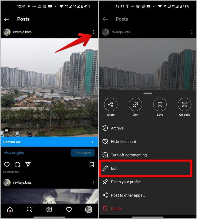 Instagramの投稿やストーリーにリマインダーを追加する方法