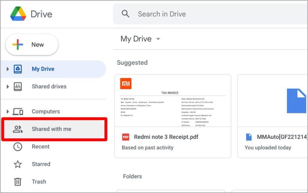 モバイルとウェブ上の Google ドライブの共有フォルダーに Google ドキュメントを追加する 2 つの方法