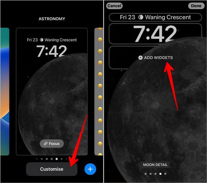 iPhoneに距離ウィジェットを追加する方法