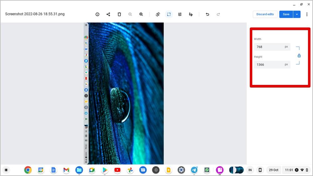 Chromebook で写真またはスクリーンショットを編集する方法