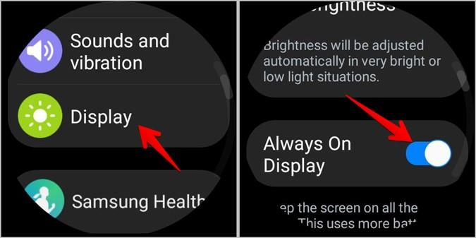 Samsung Galaxy Watch の常時表示ディスプレイをオンまたはオフにする 4 つの方法