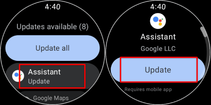 Samsung Galaxy Watch で Google アシスタントをセットアップして使用する方法