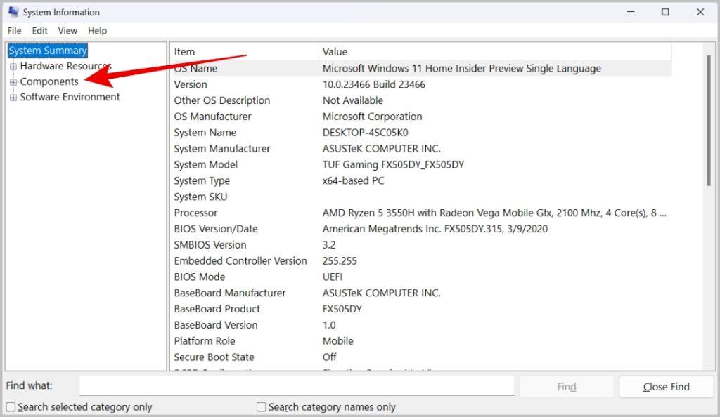 私が持っている Windows ラップトップのモデルと仕様は何ですか?