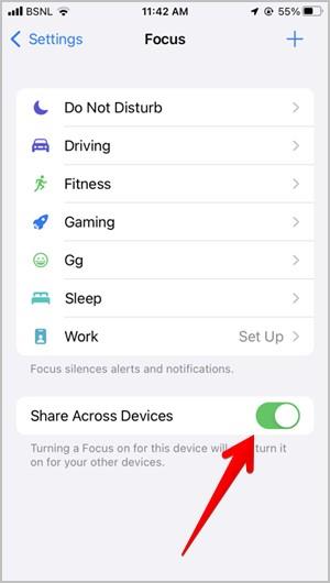 iPhoneのフォーカスステータスとは何ですか、そしてそれをオフにする方法