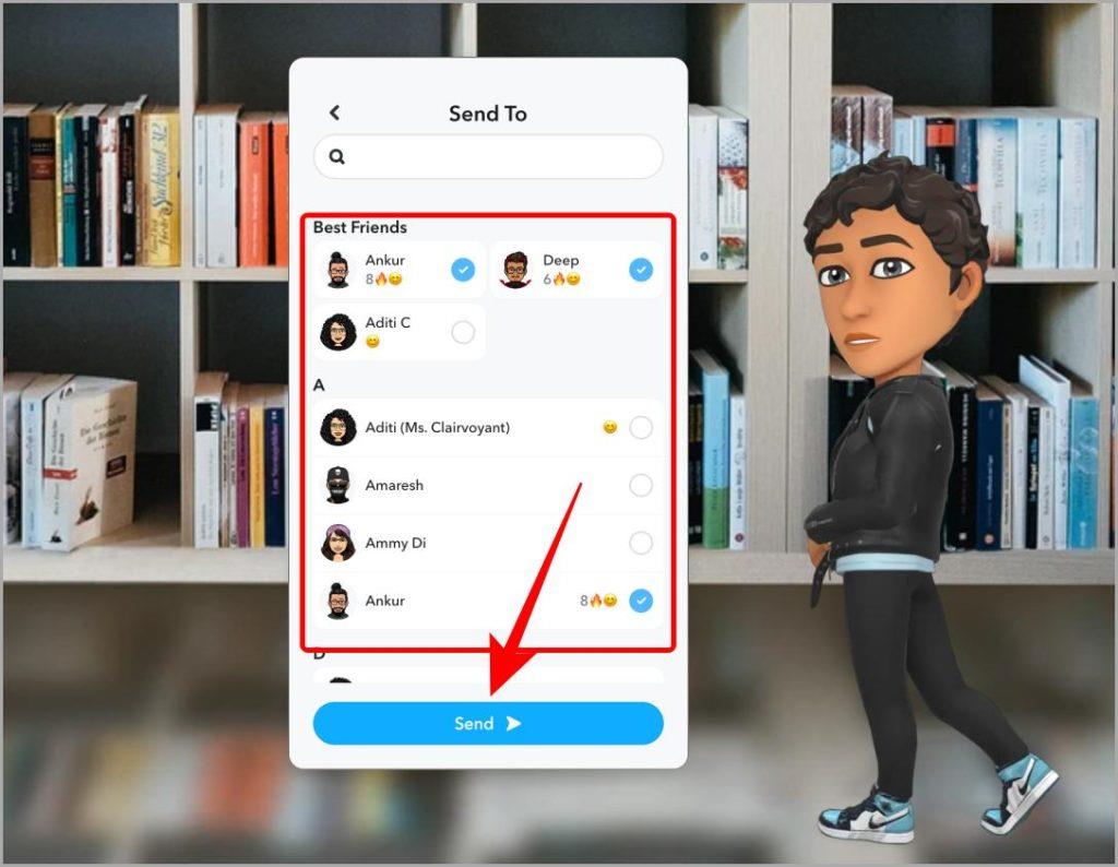 Web で Snapchat を使用する方法 (PC および Mac)