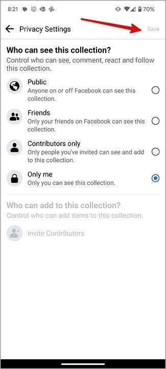 Facebook マーケットプレイスで保存したアイテムを確認する方法