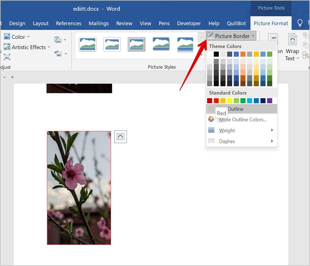 Word 文書で画像やスクリーンショットを編集する 15 のヒント