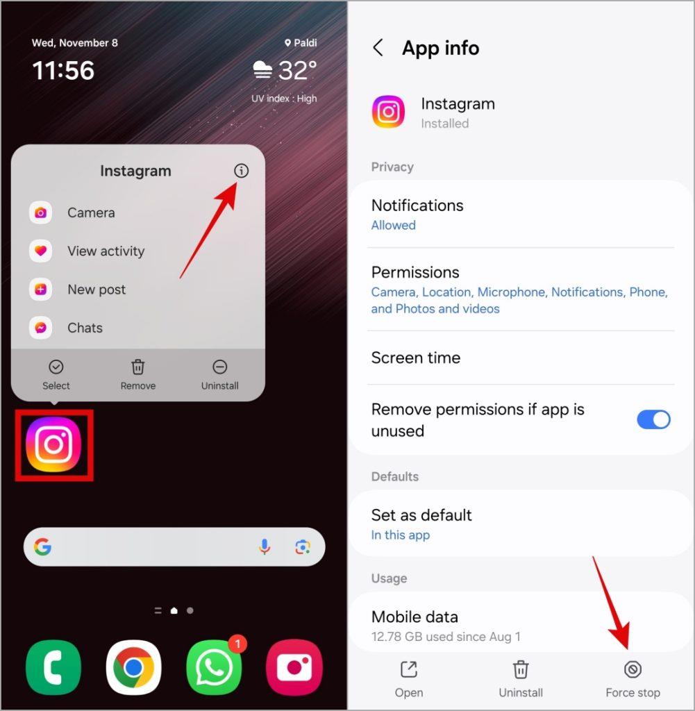 Instagramのボイスメッセージが再生または送信されない場合の11の修正方法
