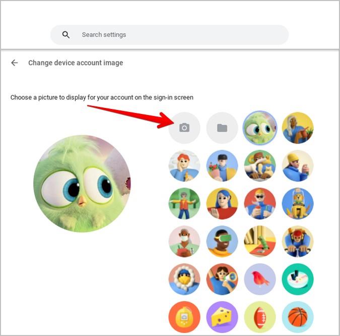 Chromebook でプロフィール写真を変更する方法