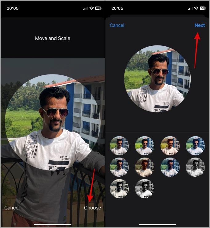 iPhone で連絡先の写真とポスターを有効にして設定する方法